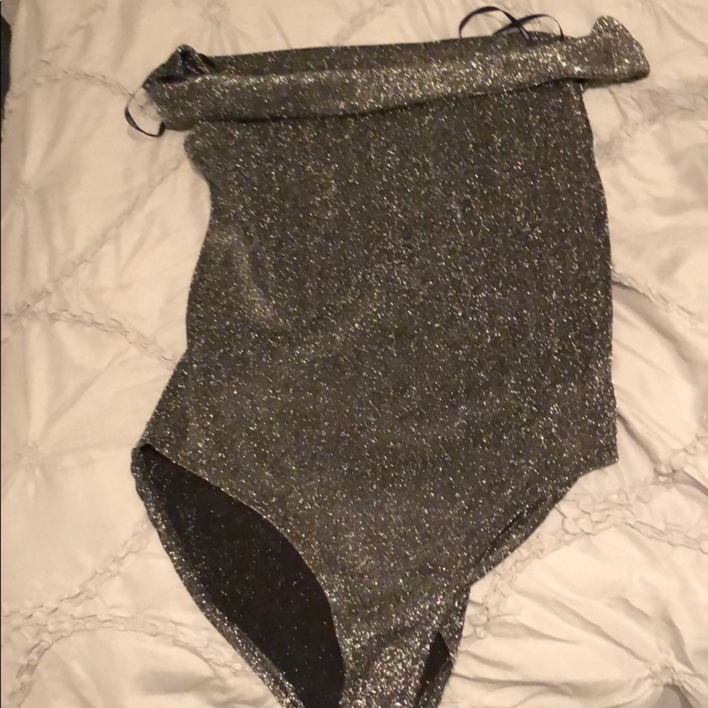 Shoulder-less bodysuit